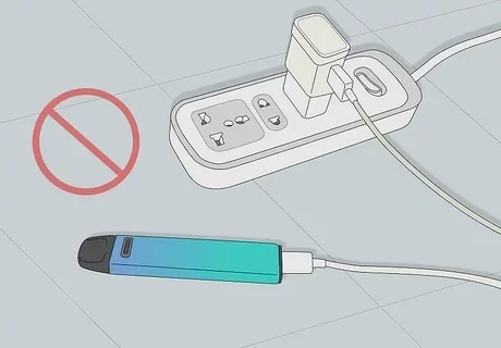 Fryd Disposable Charging Instructions